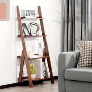 1pc-4-Tier-Bamboo-Ladder-Shelf-Bookcase-Storage-Organizer-Plant-Flower-Stand-Bedroom-Living-Room-Storage_2448cb14-17eb-4724-a61b-db499752630a.jpg 1pc 4-Tier Bamboo Ladder Shelf, Bookcase Storage Organizer, Plant Flower Stand, Bedroom Living Room Storage Rack, Home Storage A