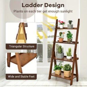 1pc-4-Tier-Bamboo-Ladder-Shelf-Bookcase-Storage-Organizer-Plant-Flower-Stand-Bedroom-Living-Room-Storage_d0e429f3-2ff4-4474-a538-197aaf08e3d5.jpg 1pc 4-Tier Bamboo Ladder Shelf, Bookcase Storage Organizer, Plant Flower Stand, Bedroom Living Room Storage Rack, Home Storage A