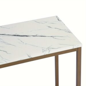 20ff0b07-669f-4ca6-9810-b5e1c0306d0b-1.jpg Side Table, Sofa Side Table, Decorative Coffee Table, Table for Portable Computer, Living Room, Bedroom, Workshop, white