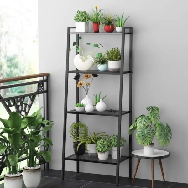4-Tier-Bookshelf-Indoor-Flower-Pot-Stand-Modern-Ladder-Book-Shelf-Multifunction-Bookcase-Storage-Rack-Indoor_f8d990c7-3aa8-47ba-9027-2f334c798b39.jpg 4 Tier Bookshelf Indoor Flower Pot Stand Modern Ladder Book Shelf Multifunction Bookcase Storage Rack Indoor Outdoor Organizer