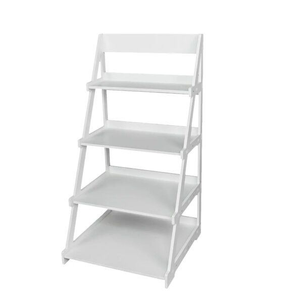 4-Tier-Ladder-Shelf-Bookcase-Home-Storage-Rack-Display-Shelf-Ladder-Style-Bookshelf-Accent-Furniture-for.jpg 4 Tier Ladder Shelf Bookcase Home Storage Rack Display Shelf Ladder Style Bookshelf Accent Furniture for Office, Bedroom, Living
