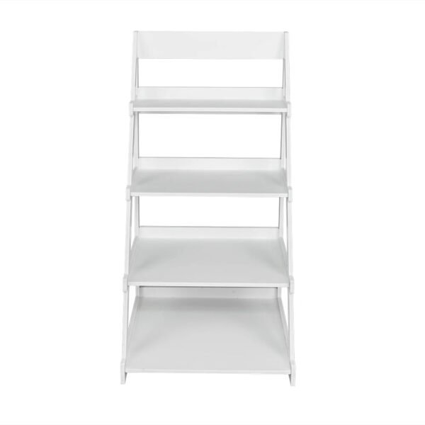 4-Tier-Ladder-Shelf-Bookcase-Home-Storage-Rack-Display-Shelf-Ladder-Style-Bookshelf-Accent-Furniture-for_67a0ed35-23bc-4bfc-9c4e-fab760793235.jpg 4 Tier Ladder Shelf Bookcase Home Storage Rack Display Shelf Ladder Style Bookshelf Accent Furniture for Office, Bedroom, Living