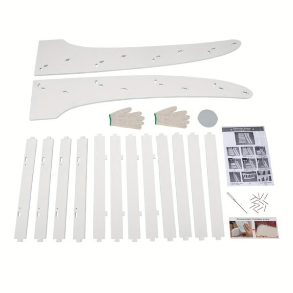 Storage Organizer Multi-layer Modern Bookcase Large Bookshelves Cube Display Shelf For Bedroom Living Room Office White