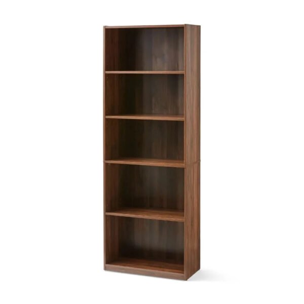 5-Shelf-Bookcase-with-Adjustable-Shelves-Canyon-Walnut-Open-Storage-Book-Shelves-for-Living-Room-Bedroom_13fde949-8291-4d6b-bdf3-3a41536aa605.jpg 5-Shelf Bookcase with Adjustable Shelves, Canyon Walnut Open Storage Book Shelves for Living Room Bedroom