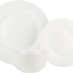 51VfmcaPdhL._AC_SL1500.jpg Amazon Basics 18-Piece Kitchen Dinnerware Set, Plates, Dishes, Bowls, Service for 6 - White