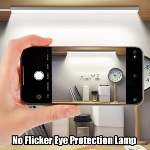 LED Under Cabinet Lighting, Under Cabinet Lights with USB Powered Under Cabinet Lights for Closet Light Bar Under Counter Lighting Work Tables Student Dormitory (Include AC Power Plug)