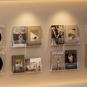 Bedroom Display Magazine Racks Minimalist Corner Display Storage Bookcase Mobile Cube Estante Para Livros Modular Furnitures