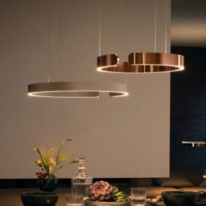 Ceiling chandelier Pendant light Chandeliers for dining room LED Bedroom living room nordic home decor Modern Round ring lamps