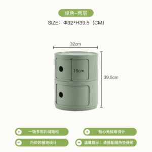 Circular Bedside Tables,Plastic Living Room TV Cabinets,Sofa Side,Multi-layer Storage Cabinet,Corner Table Furniture Customized