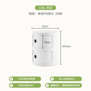 Circular Bedside Tables,Plastic Living Room TV Cabinets,Sofa Side,Multi-layer Storage Cabinet,Corner Table Furniture Customized