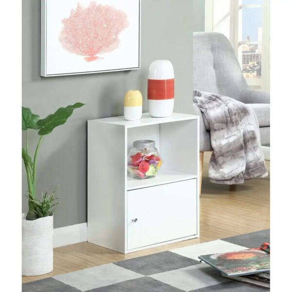 Convenience-Concepts-Xtra-Storage-Bookcase-in-White-Wood-Finish.jpg Xtra Storage Bookcase in White Wood Finish