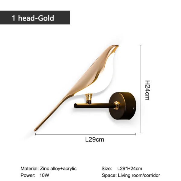 Creative-Bird-360-Rotatable-LED-Wall-Lamps-Bedroom-Bedside-Indoor-Golden-Touch-Switch-LED-Wall-Lights_3b16cd16-1d76-4beb-b261-b20337952573.jpg Creative Bird 360° Rotatable LED Wall Lamps Bedroom Bedside Indoor Golden Touch Switch LED Wall Lights Wall Sconce Home