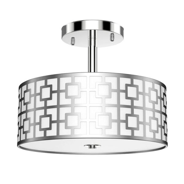 Depuley-32cm-3-light-Rustic-Semi-Flush-Mount-Ceiling-Light-with-Drum-Shade-Black-Finish-for_d67d3a44-cff3-42e8-af4c-a76ce9521ca4.jpg 32cm 3-light Rustic Semi Flush Mount Ceiling Light with Drum Shade Black Finish for Kitchen Dining Living Room E26 Base