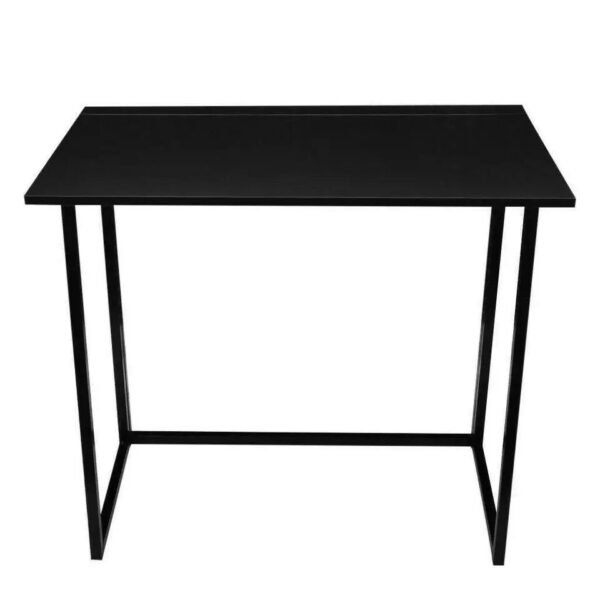 Folding Small Desk Home Office Desk Laptop Study Writing Table- BLACK