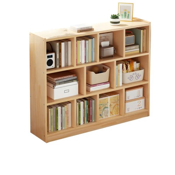 H7f7ec243df5343e49fc34b9ed04bb5345.jpg bookshelf design Living Room book shelf Library Storage cabinet With Ladder Solid White Book Shelvese Book Shelf Bookcase