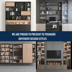 Hdb1c56c6695641c2baf51820e22bce8eZ.jpg bookshelf design Living Room book shelf Library Storage cabinet With Ladder Solid White Book Shelvese Book Shelf Bookcase