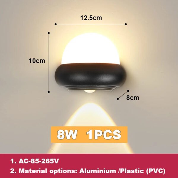 Home Wall Lamp Decor Garden Facade Street Lamp Led Outdoor Lighting Fixture Appliances Mood Light Waterproof LED Wall Lamp