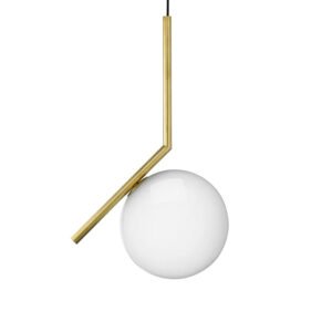 Italy Designer LED Pendant Lamp White Ball Hanging Light Chandelier for Bedroom Living Room