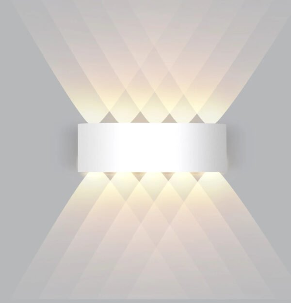 LED Wall Light IP65 Waterproof Outdoor Fence Garden Aluminum IP20 ABS Indoor Fashion Lamp For Living Room Stairs Corridor