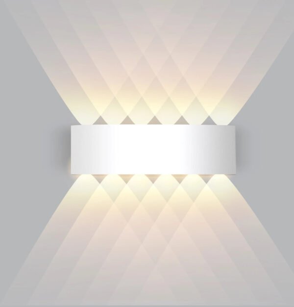 LED Wall Light IP65 Waterproof Outdoor Fence Garden Aluminum IP20 ABS Indoor Fashion Lamp For Living Room Stairs Corridor