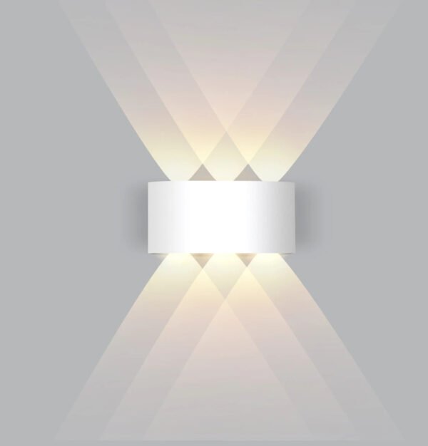 LED Wall Light IP65 Waterproof Outdoor Fence Garden Aluminum IP20 ABS Indoor Fashion Lamp For Living Room Stairs Corridor