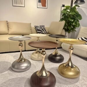 Light luxury living room, sofa side, sideboard, high-end, simple, side, small coffee table, Nordic bedside table, coffee table,