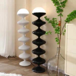 Macaron Creative Mushroom Lamp Living Room Sofa Side Led Floor Lamps Bedroom Bedside Light Senior Sense of Vertical Lights