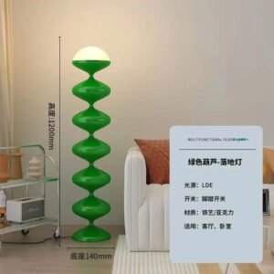 Macaron Creative Mushroom Lamp Living Room Sofa Side Led Floor Lamps Bedroom Bedside Light Senior Sense of Vertical Lights