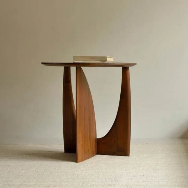 Minimalist-Nordic-Style-Solid-Wood-Round-End-Table-with-Geometric-Wood-Legs-Base-Small-Round-Bedside_5a793b09-0d1e-4b2f-ad92-4df1395ee125.jpg Minimalist Nordic Style Solid Wood Round End Table with Geometric Wood Legs Base Small Round Bedside Table Retro coffee table