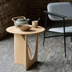 Minimalist-Nordic-Style-Solid-Wood-Round-End-Table-with-Geometric-Wood-Legs-Base-Small-Round-Bedside_96819faa-5f4d-47fe-bbed-870c0e326760.jpg Minimalist Nordic Style Solid Wood Round End Table with Geometric Wood Legs Base Small Round Bedside Table Retro coffee table