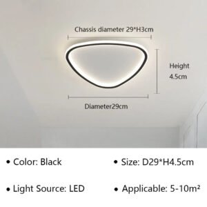 Modern LED Ceiling Lamp For Living Dining Bedroom Aisle Balcony Ceiling Chandelier Indoor Home Decoratioan Light Fixture Luster