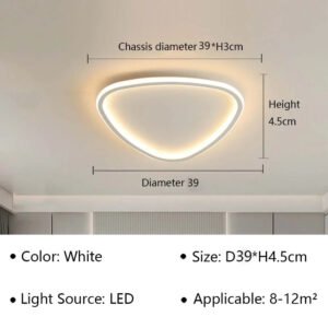 Modern LED Ceiling Lamp For Living Dining Bedroom Aisle Balcony Ceiling Chandelier Indoor Home Decoratioan Light Fixture Luster