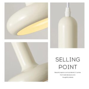 Modern LED Pendant Light Minimalist Nordic Pendant Lamp Chandeliers Indoor Lighting Room Decor For Living Room Bedroom Bedside