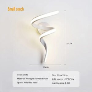 Modern Minimalist LED Wall Lamp Bedside wall Sconce For Living Room Bedroom Background Indoor Home Decor Lighting Fixture Lustre
