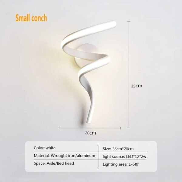 Modern Minimalist LED Wall Lamp Bedside wall Sconce For Living Room Bedroom Background Indoor Home Decor Lighting Fixture Lustre
