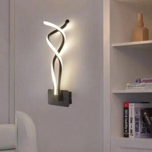 Modern Minimalist LED Wall Lamp Bedside wall Sconce For Living Room Bedroom Background Indoor Home Decor Lighting Fixture Lustre