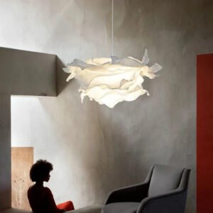 Modern Paper Pendant Light Personalized DIY Chandeliers Lamp for Bedroom Living Room Restaurant Suspension Luminaire