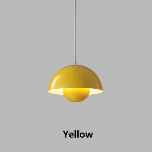 Modern Pendant Light semicircular Nordic color chandelier lamp for Dining Room Home Decor Hanging Lamp Indoor decoration