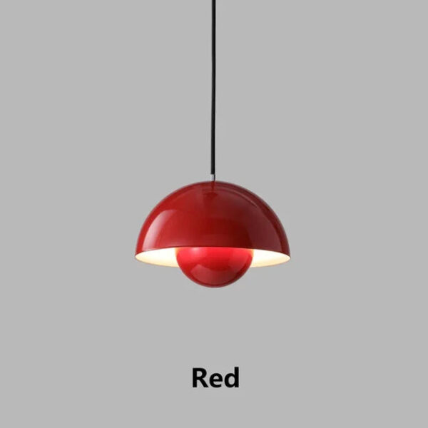 Modern Pendant Light semicircular Nordic color chandelier lamp for Dining Room Home Decor Hanging Lamp Indoor decoration