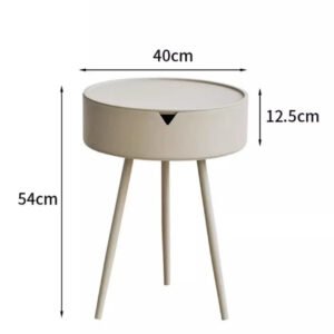 Modern Simple Bedroom Bedside Table Rental Room with Bed Side Table Storage Small Table Tea Table Coffee Table By The Sofa