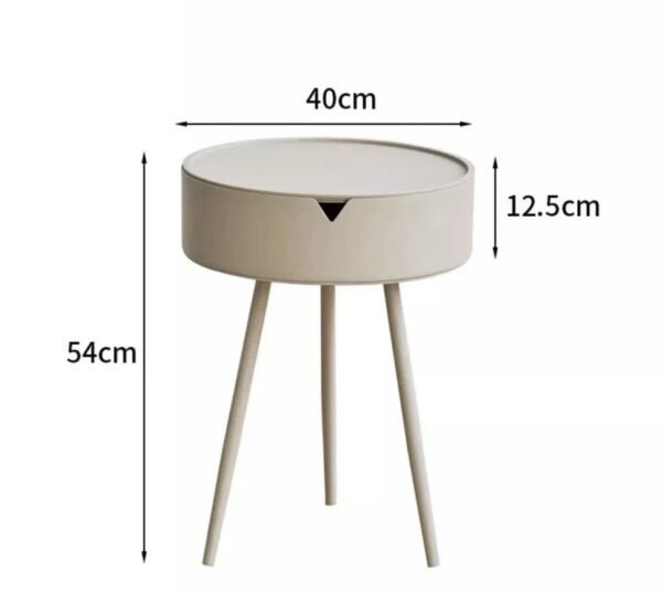 Modern Simple Bedroom Bedside Table Rental Room with Bed Side Table Storage Small Table Tea Table Coffee Table By The Sofa