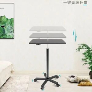 Movable Lifting Table Standing Workstation Sofa Bedside Writing Desk