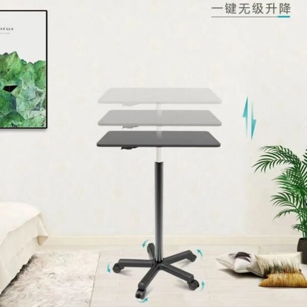Movable Lifting Table Standing Workstation Sofa Bedside Writing Desk
