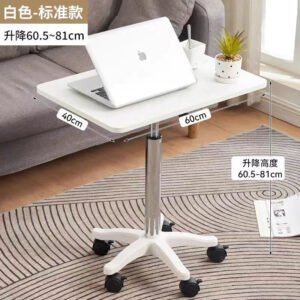 Movable Lifting Table Standing Workstation Sofa Bedside Writing Desk