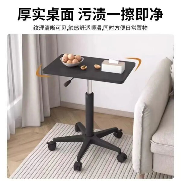 Movable Lifting Table Standing Workstation Sofa Bedside Writing Desk