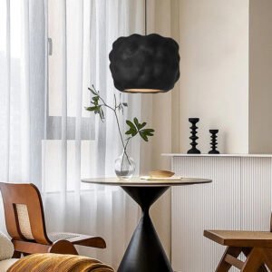 New Restaurant Wabi Sabi Pendant Lamps Minimalist E27 Study Bedroom Lighting Lustre Design Home Decoration Bar Lamp Fixtures
