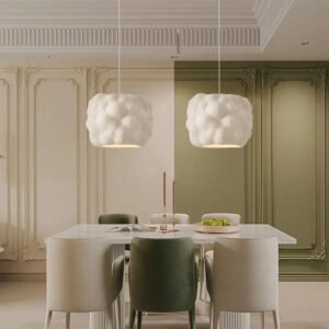 New Restaurant Wabi Sabi Pendant Lamps Minimalist E27 Study Bedroom Lighting Lustre Design Home Decoration Bar Lamp Fixtures