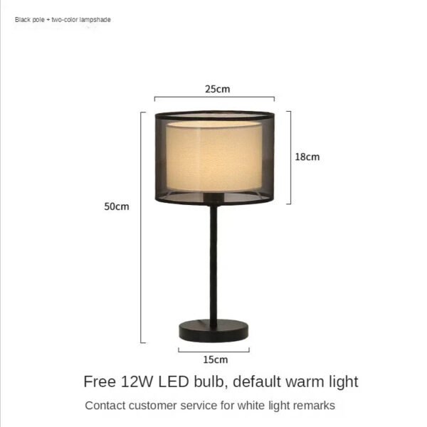 Nordic Floor Lamp Ins Creative Personality Simple Modern Bedroom Bedside Living Room Sofa LED Vertical Led Table Lamp