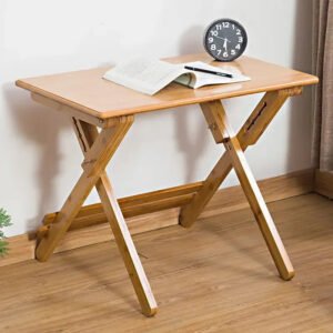 Nordic Foldable Table Study Table Writing Tables Student Bedroom Dormitory Household Computer Desks Gaming Desk Bamboo Furniture