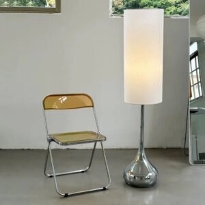 Nordic Minimalist Cream Style Fabric Shade Led Floor Lamp Bedroom Living Room Bedside Lamp Home Decor Sofa Corner Standing Light